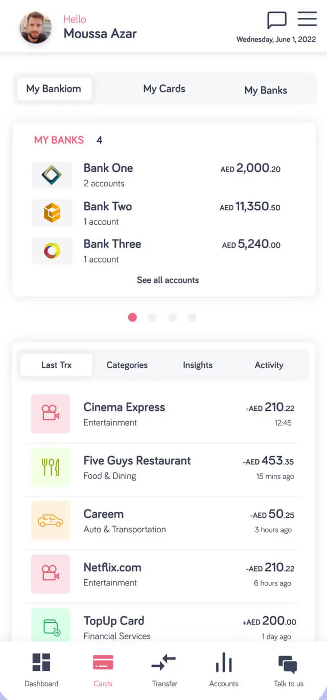 bankiom Functionality 3