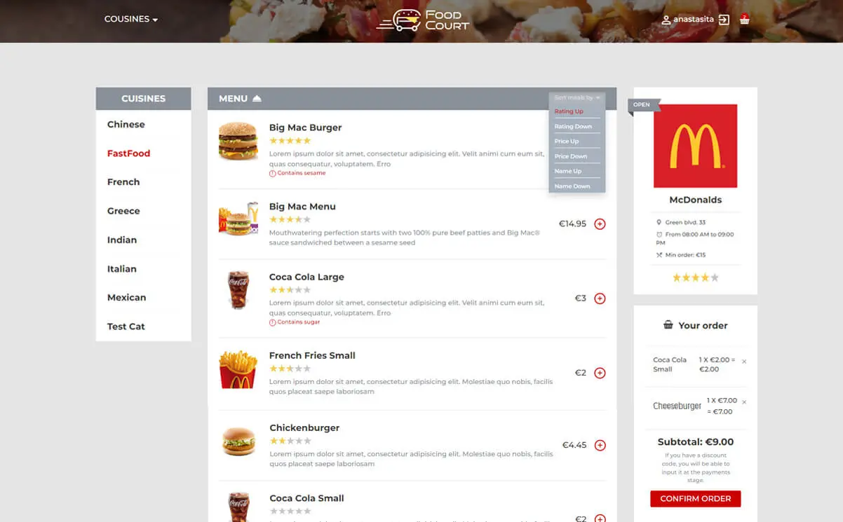 foodcourt solution mobile 2