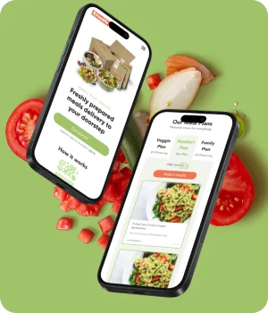 Feedme personalized meal delivery platform demo